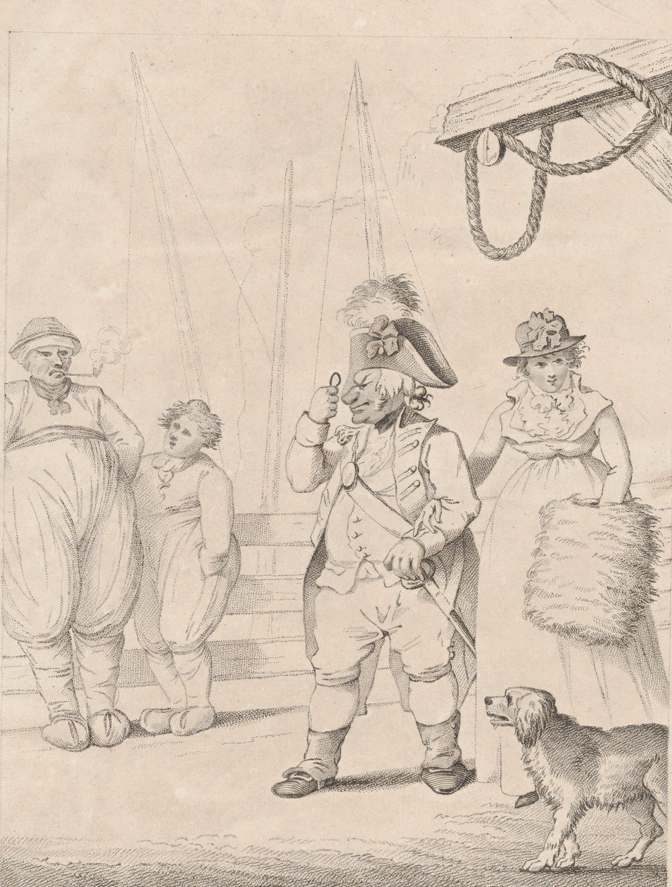 Real Inhabitants of This Earth, 10. januar 1796. af George Shepheard