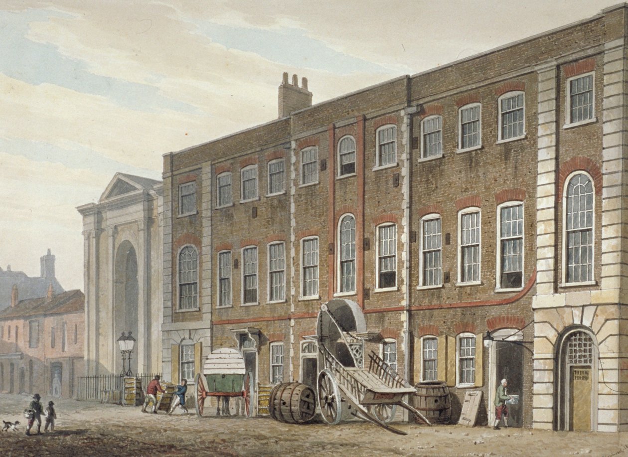 Portugal Street, Westminster, London, 1811 af George Shepherd