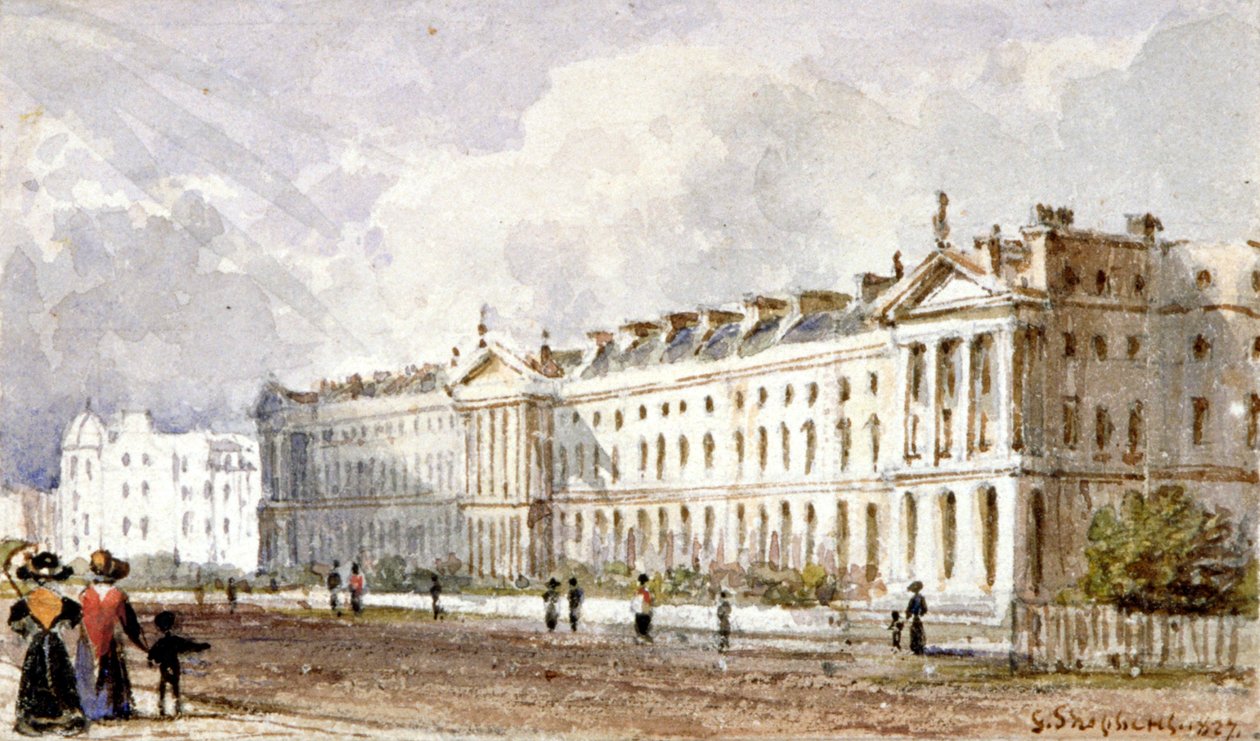 Udsigt over Hannover Terrace i Regent