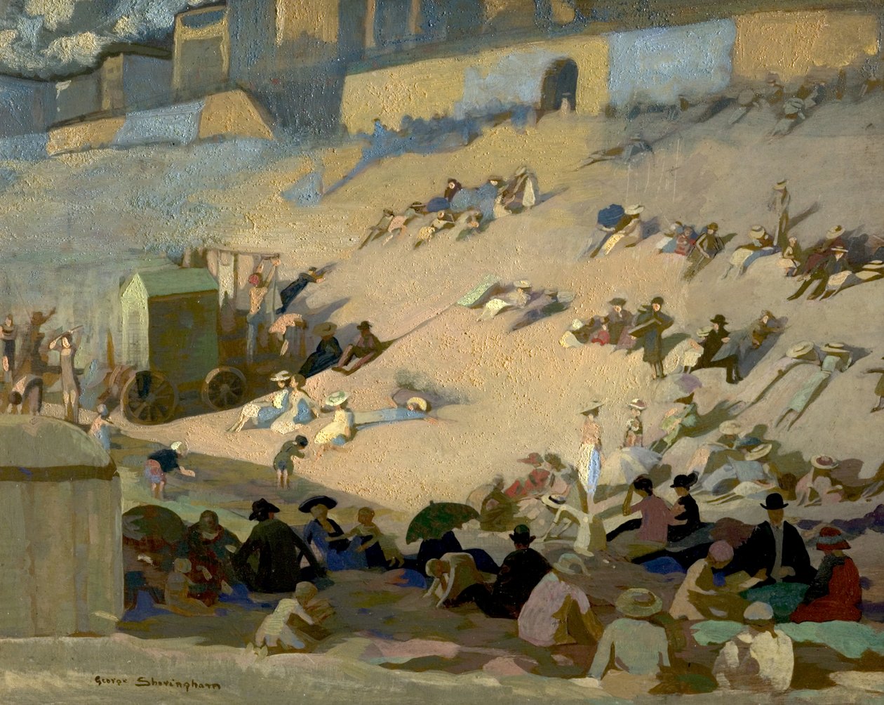 Brighton Beach, East Sussex af George Sheringham