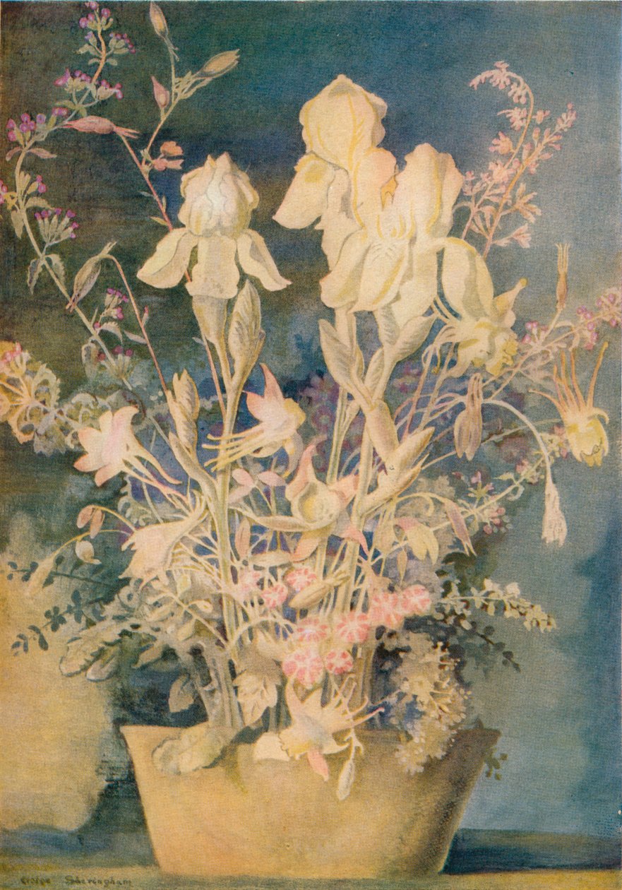 Blomstermaleri af George Sheringham, c1910-1920, 1936. af George Sheringham