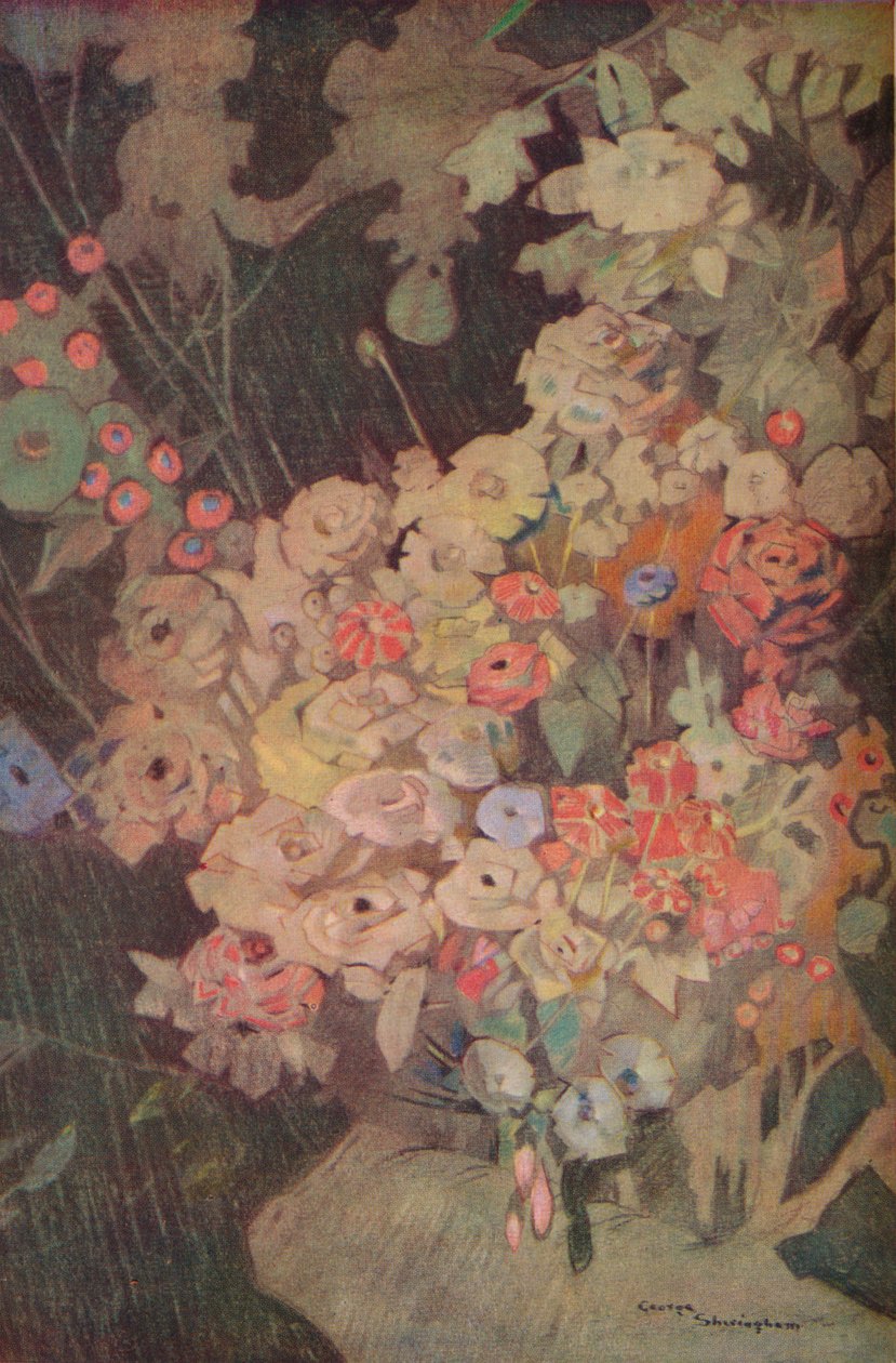 Frisk fra blomsterhandleren, c20. århundrede af George Sheringham