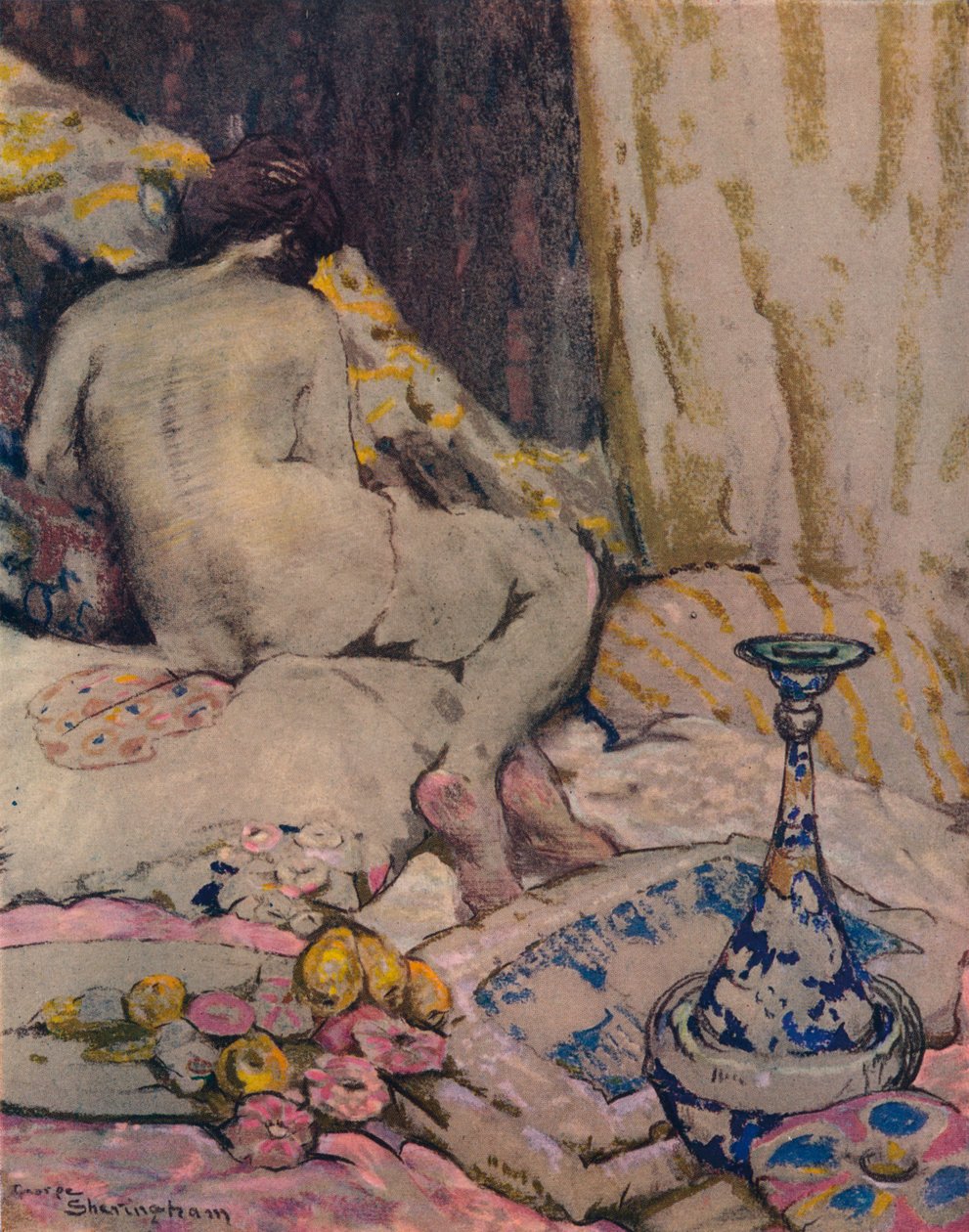 Den persiske vase, c1916 af George Sheringham