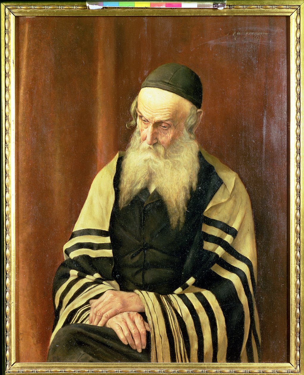 En Ashkenazi-rabbiner i Jerusalem af George Sherwood Hunter