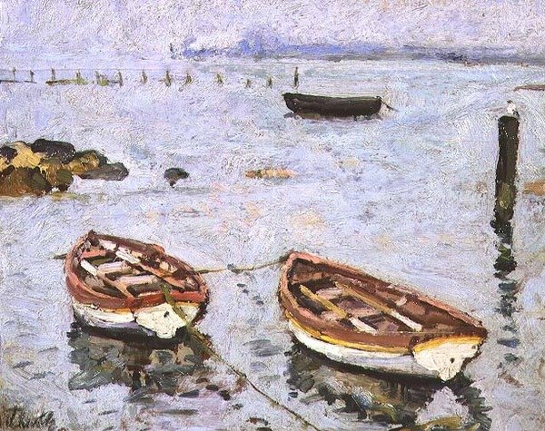 Largo Bay af George Sherwood Hunter