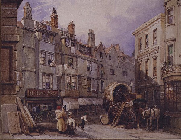 London gadebillede af George Sidney Shepherd