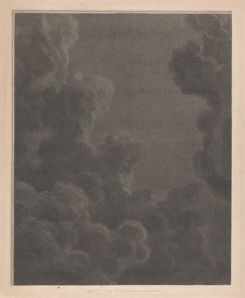 West Window of the Chapel, New College Oxford, Clouds, en del af Nativity Scene af George Siegmund Facius