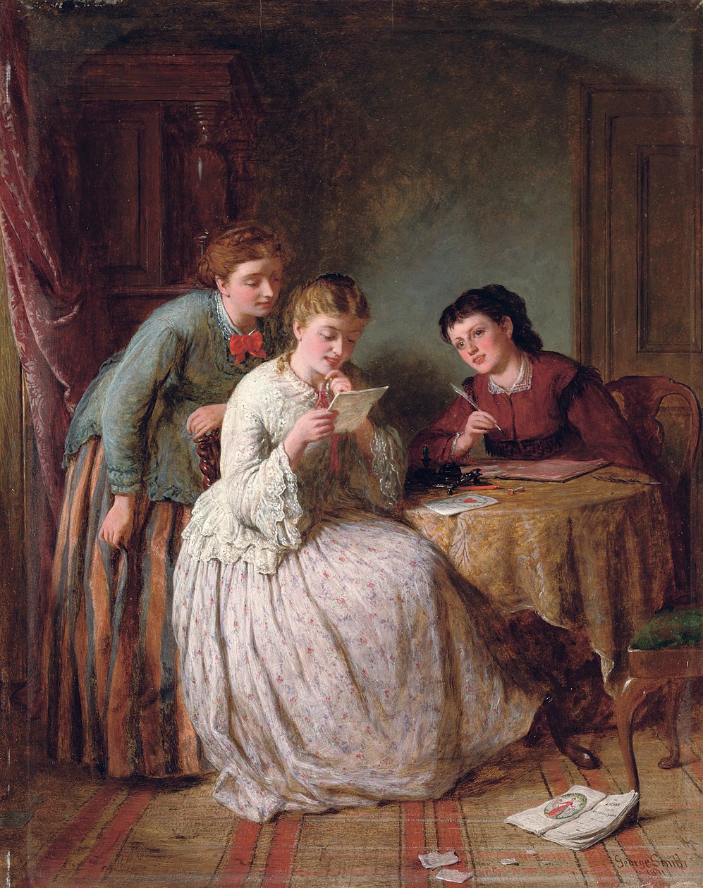 Valentinsaften, 1871 af George Smith