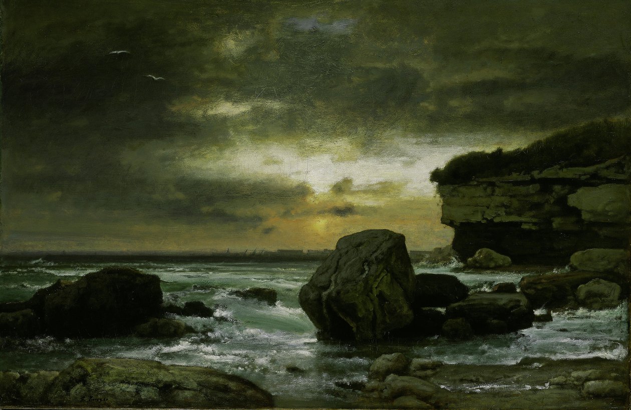 En marinesoldat, ca. 1874-75 af George Snr. Inness