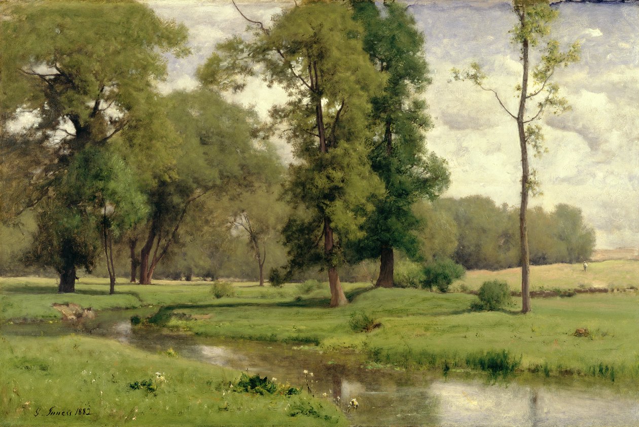 juni, 1882 af George Snr. Inness