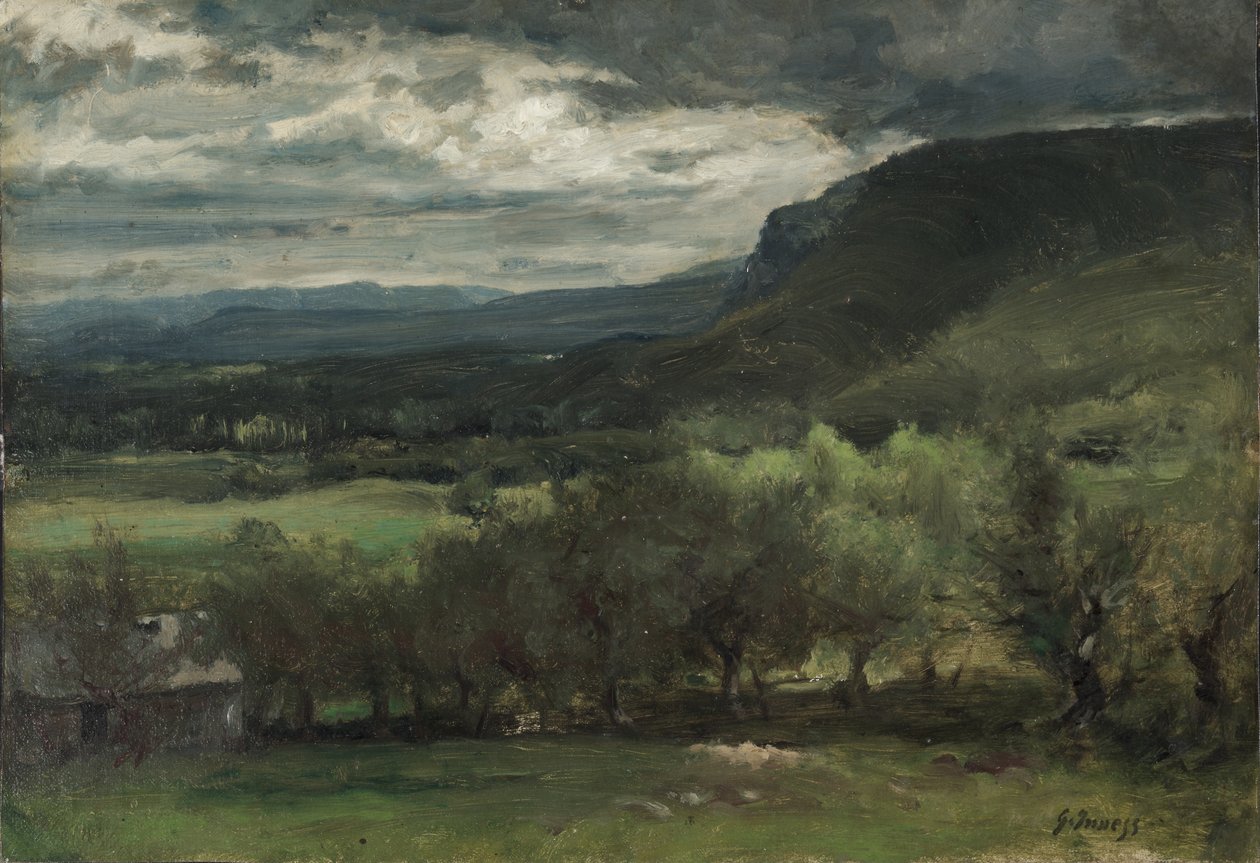 Montclair, New Jersey, ca. 1878 (olie på lærred) af George Snr. Inness
