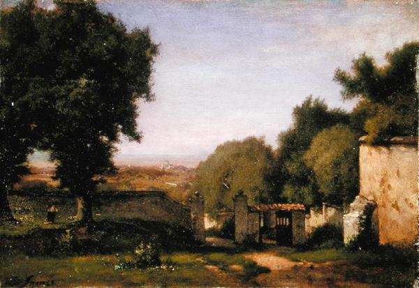 Porten ved Albano af George Snr. Inness
