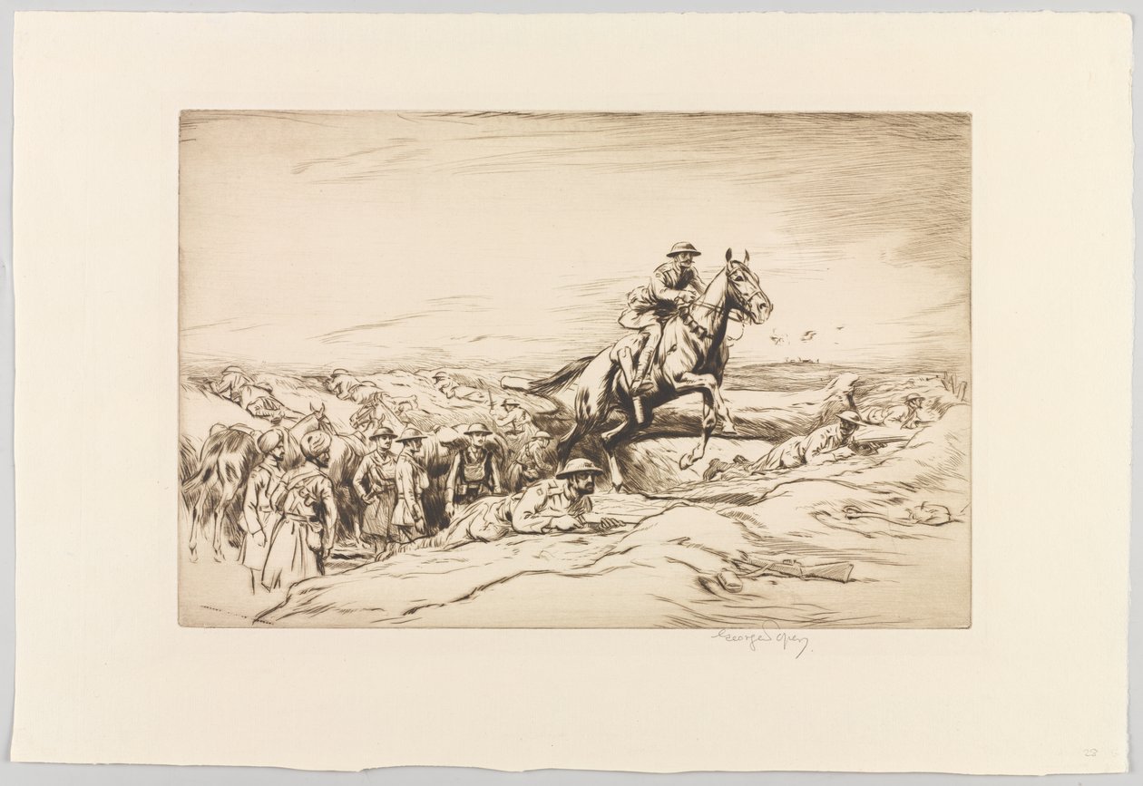 ?2nd Lancers at Epehy 1st Dec 1917. af George Soper