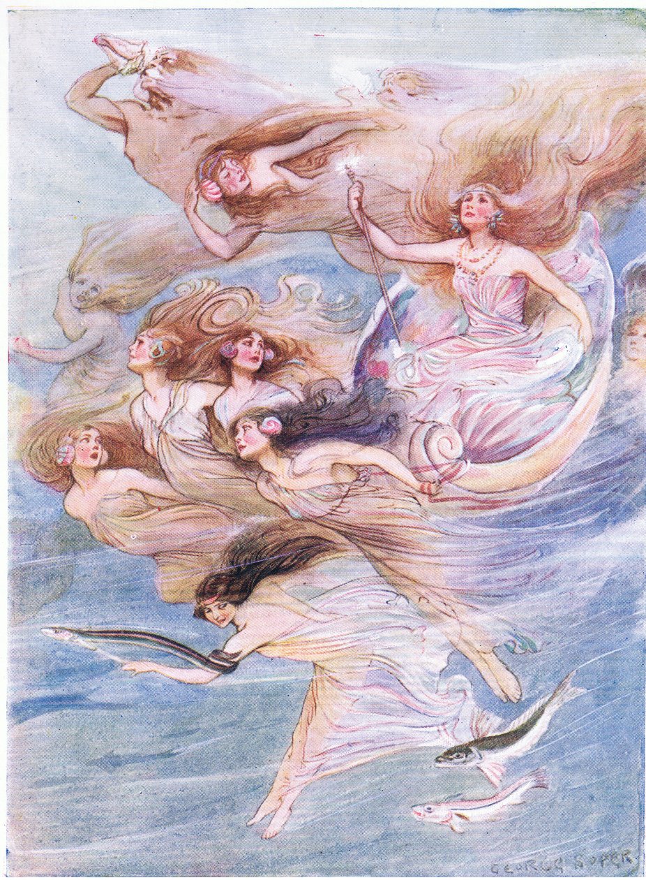 Queen Galatea, fra The Heroes udgivet af George Allen og Unwin 1929 af George Soper
