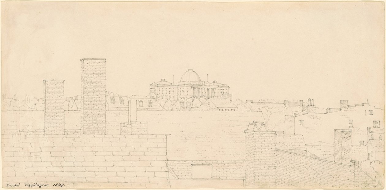 Capitol, Washington af George Strickland
