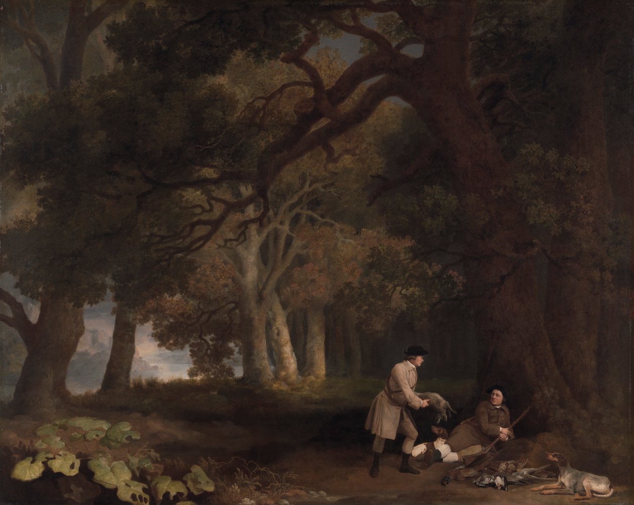 En hvile efter optagelse af George Stubbs