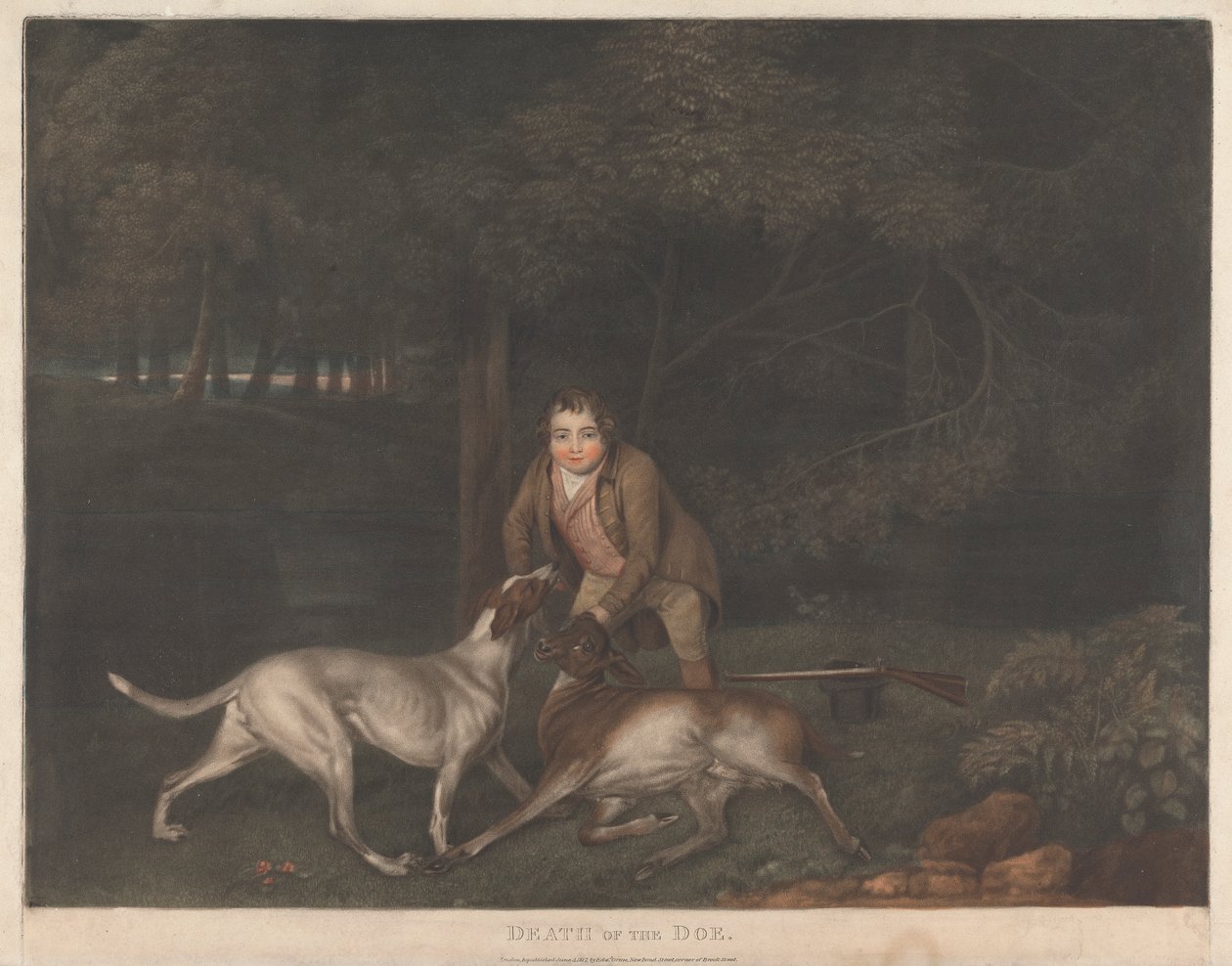 Doeens død af George Stubbs