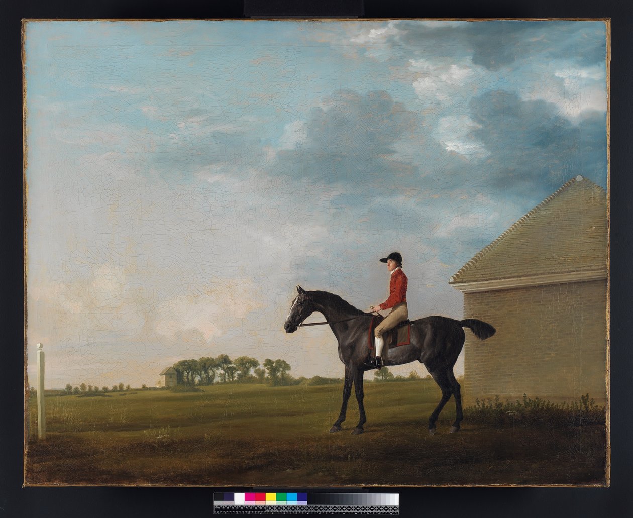 Gimcrack med John Pratt oppe på Newmarket Heath, 1765 af George Stubbs