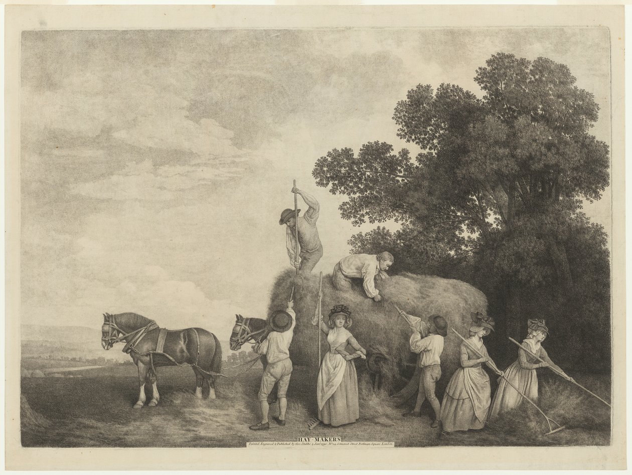 Hømagere af George Stubbs