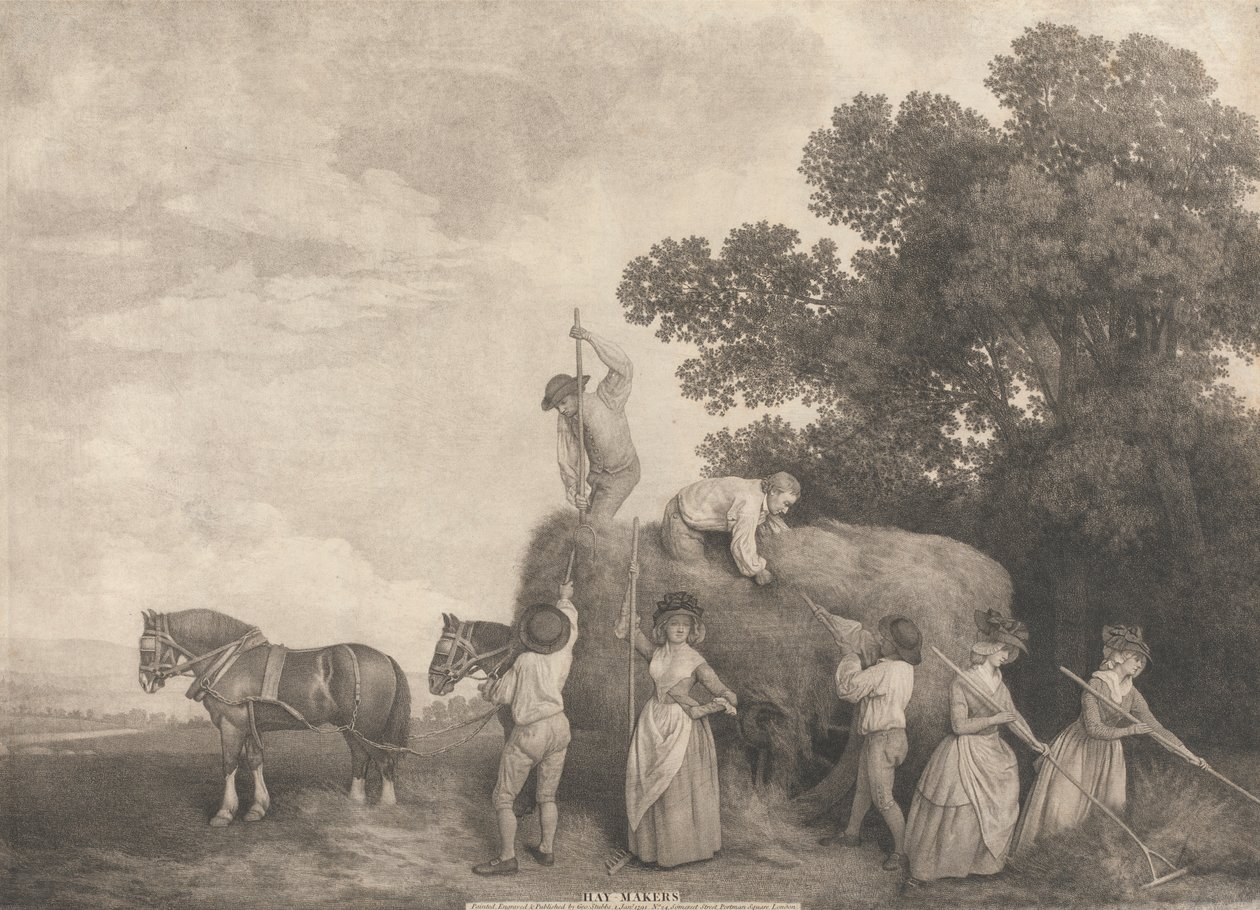Hømagere af George Stubbs