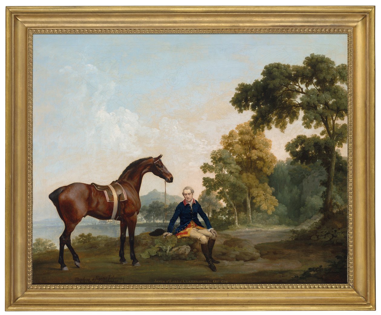 James Hamilton, 2. jarl af Clanbrassil af George Stubbs