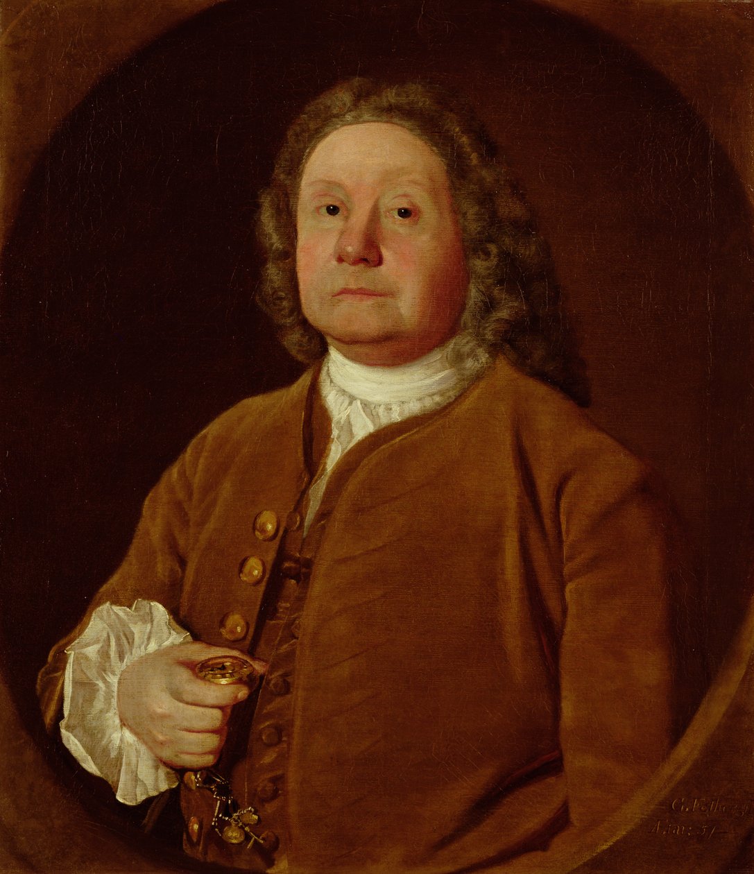 Portræt af George Fothergill af York af George Stubbs