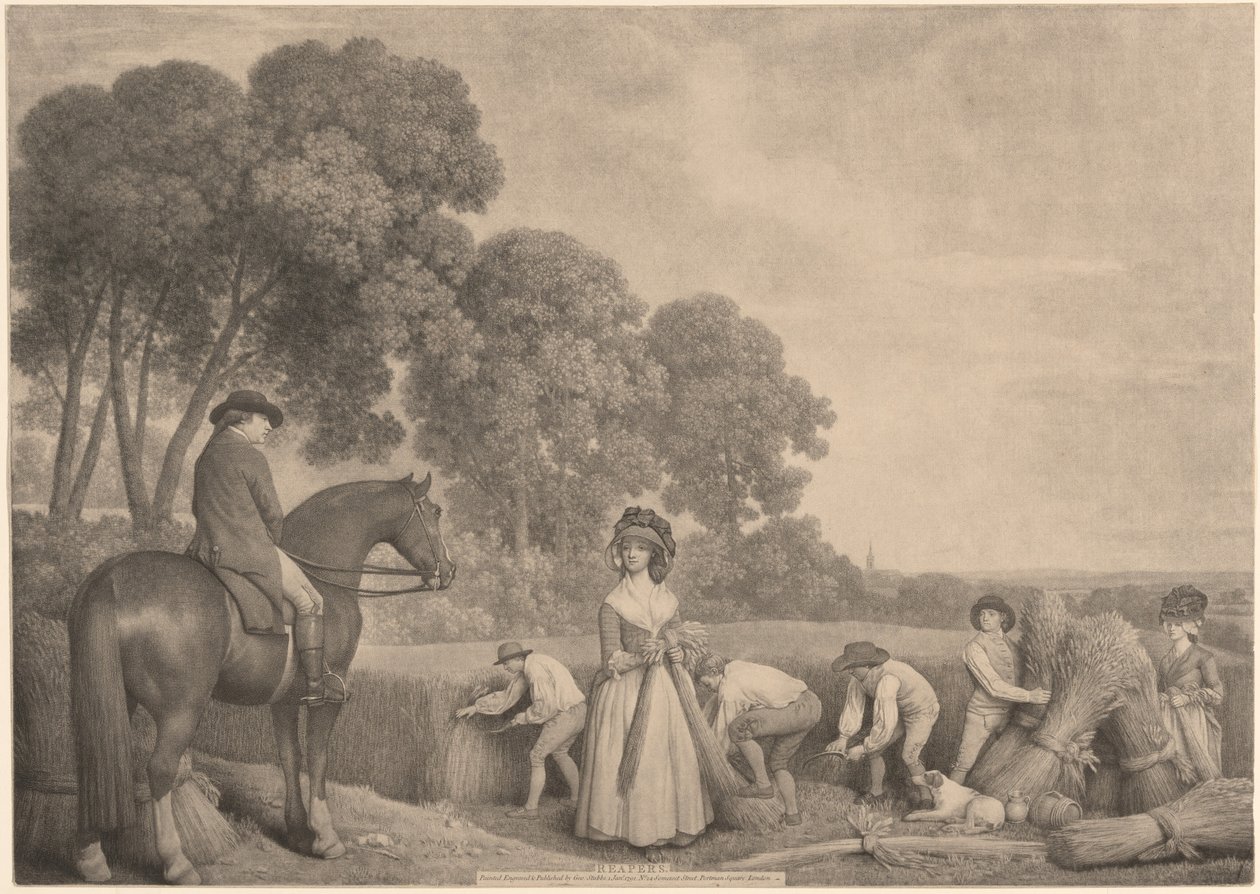 Reapers af George Stubbs