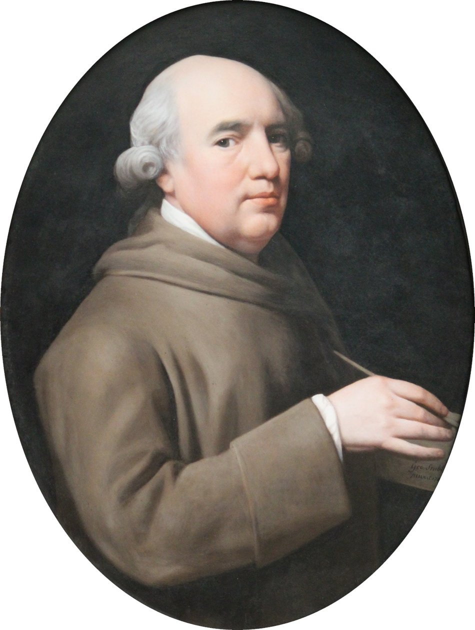 Selvportræt af George Stubbs