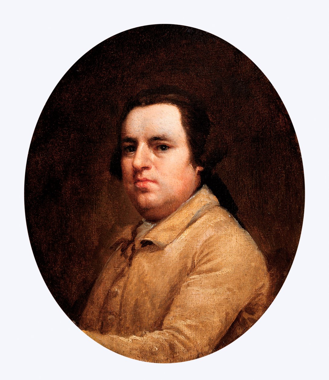 Selvportræt, c.1756-60 af George Stubbs