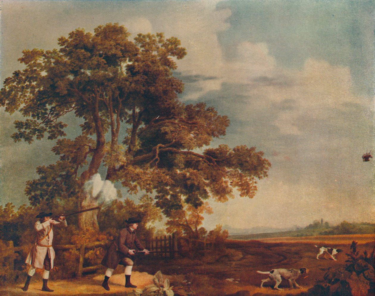 Skydning: 1769, 1922 af George Stubbs