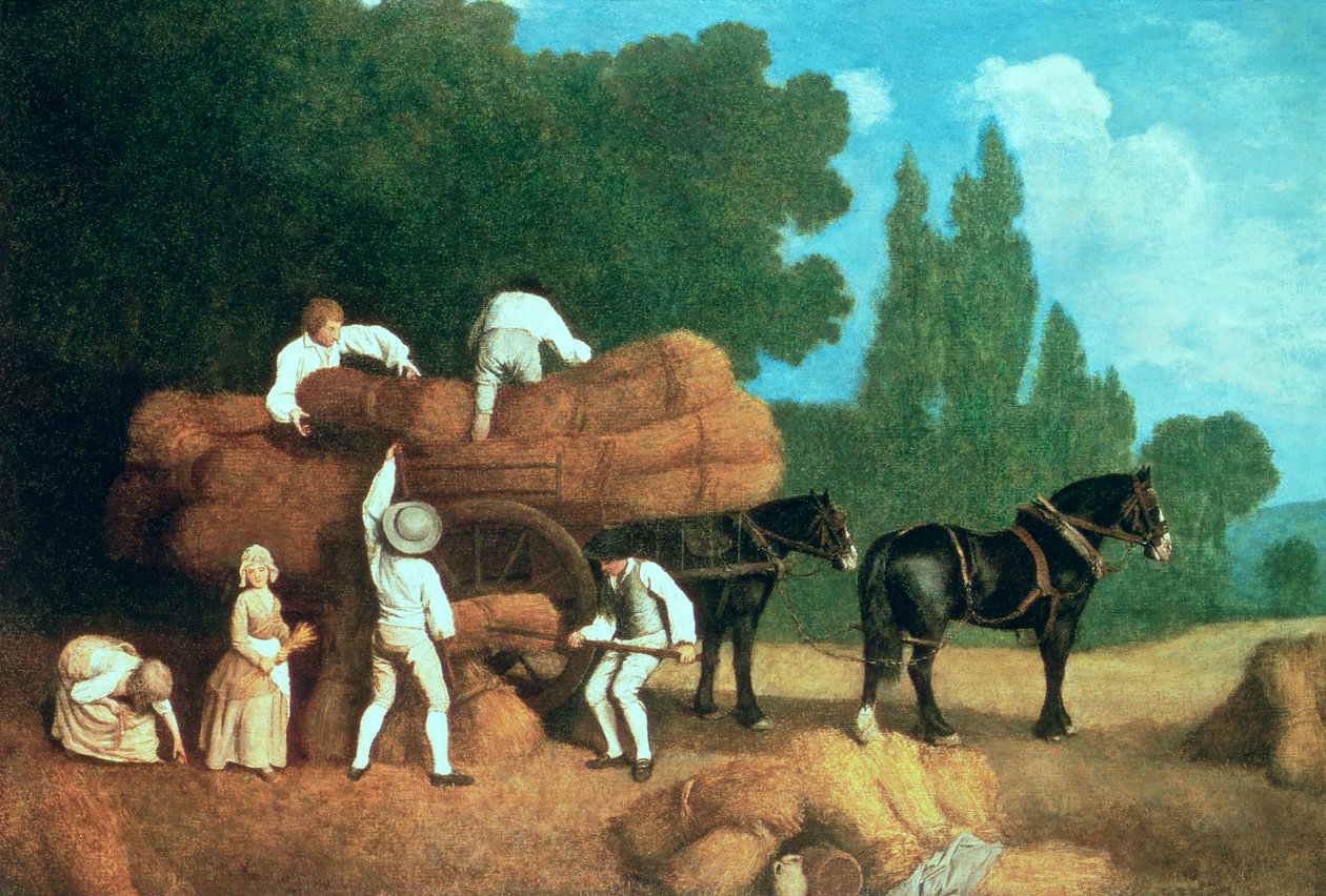 Høstvognen af George Stubbs