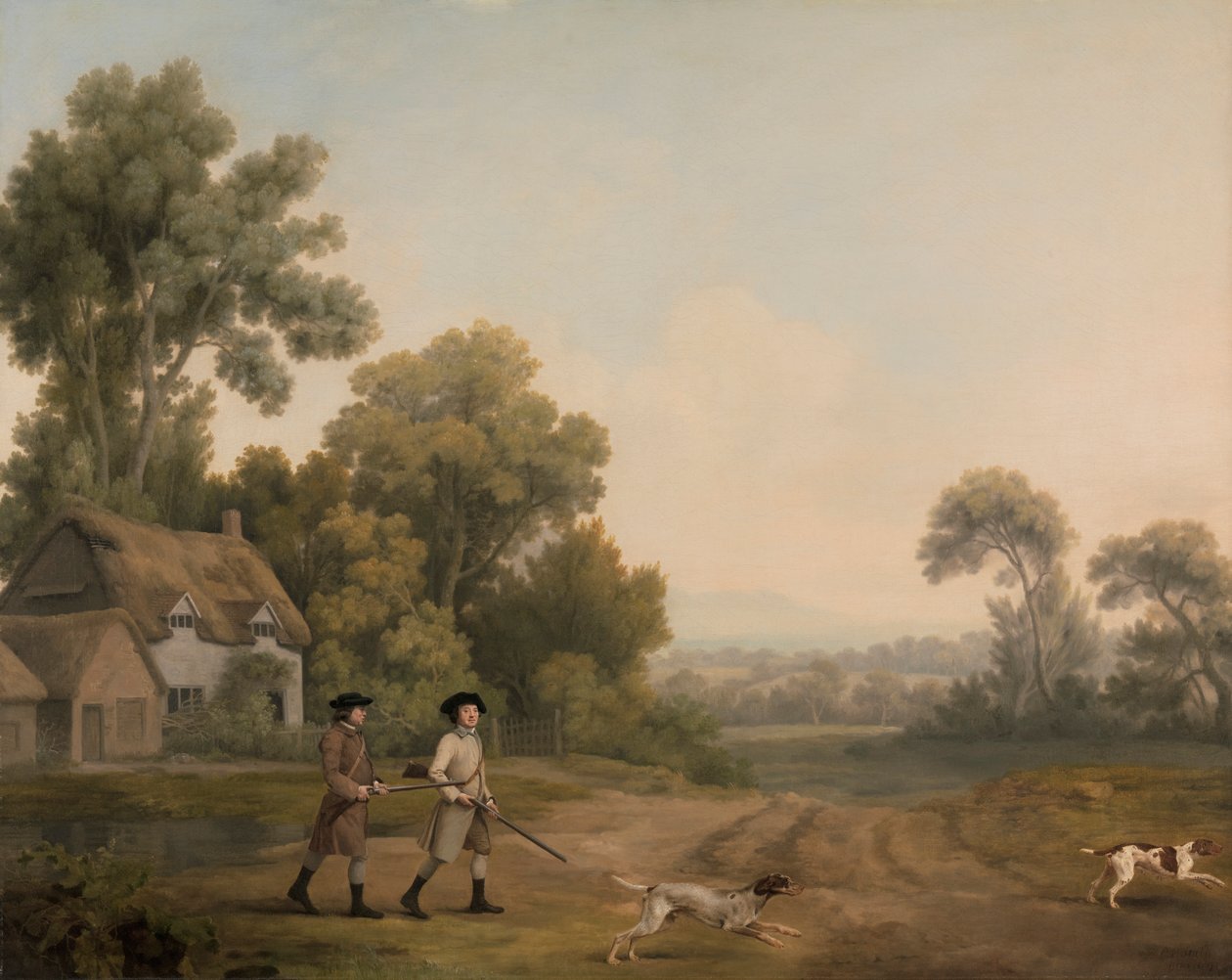 To herrer, der skal skydes af George Stubbs