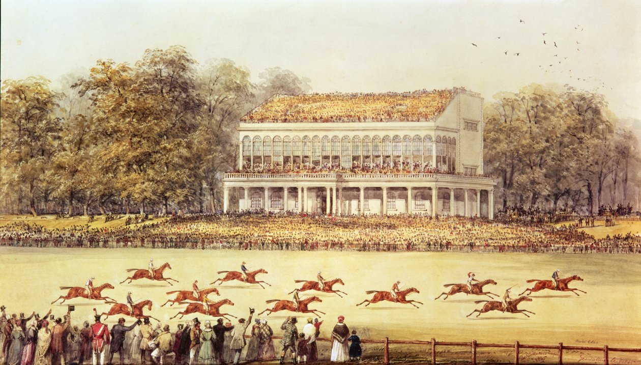 Goodwood Cup, 1845 af George Tattersall