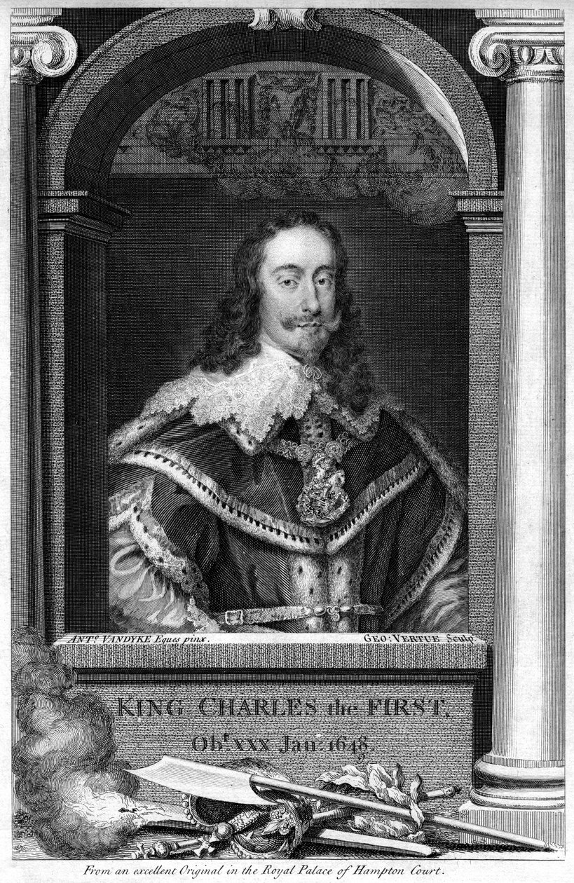 Charles I af England. af George Vertue