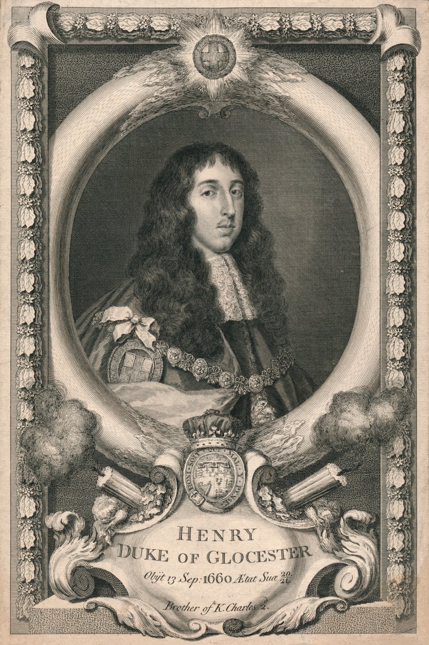 Henry, hertug af Gloucester, 1736. af George Vertue