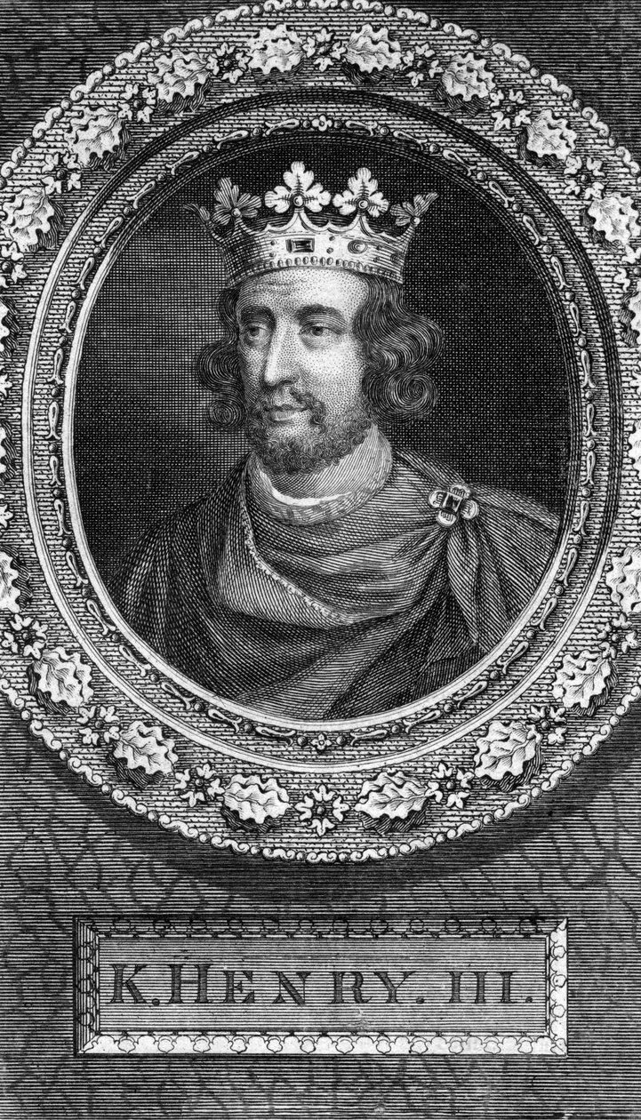 Henrik III af England, 1700-tallet. af George Vertue