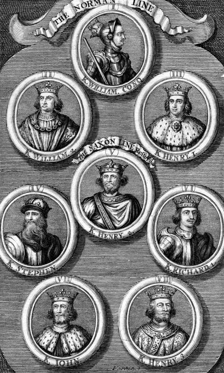 Konger af England. af George Vertue