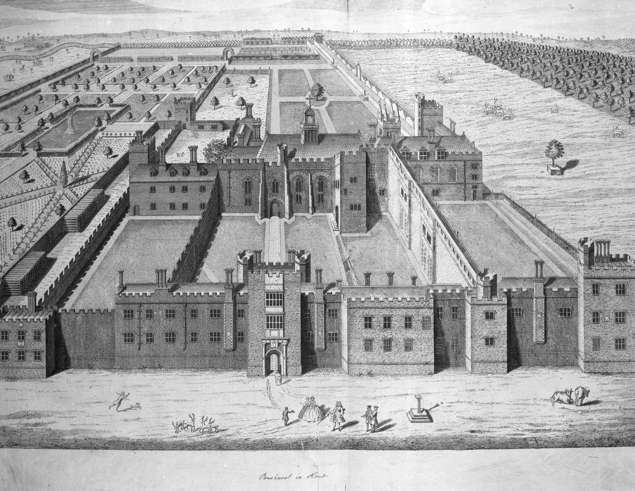 Penshurst Place, fra 
