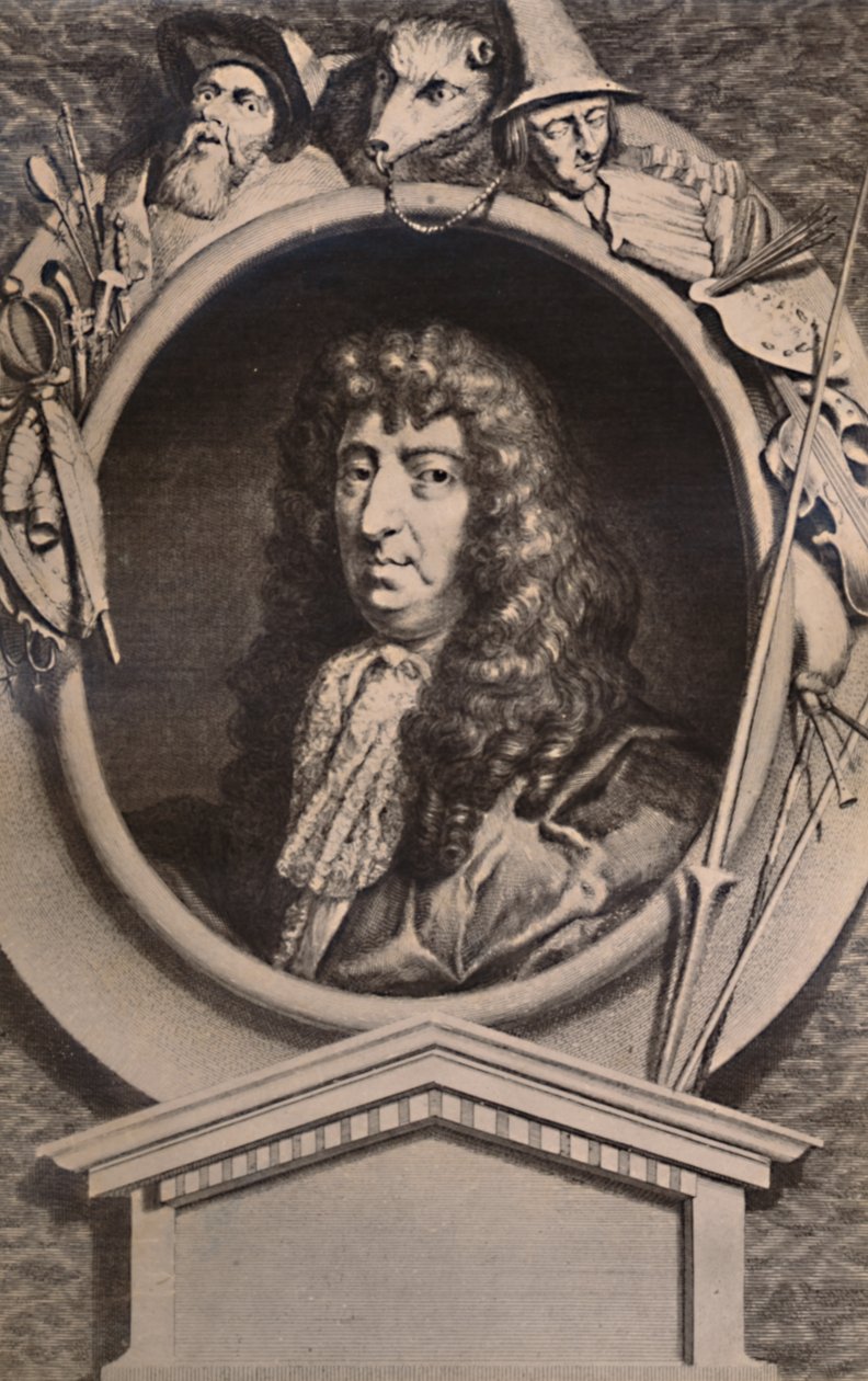Samuel Butler, engelsk digter og satiriker, 1700-tallet 1894 af George Vertue