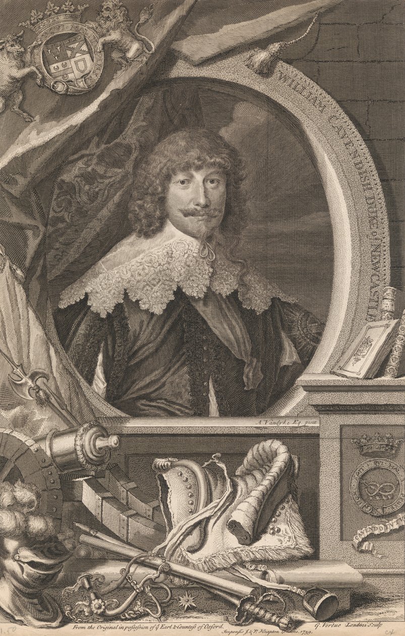 William Cavendish, hertug af Newcastle af George Vertue