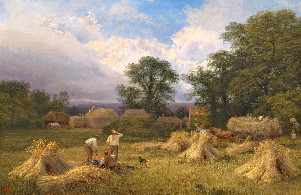 Høsttid, 1883 af George Vicat Cole