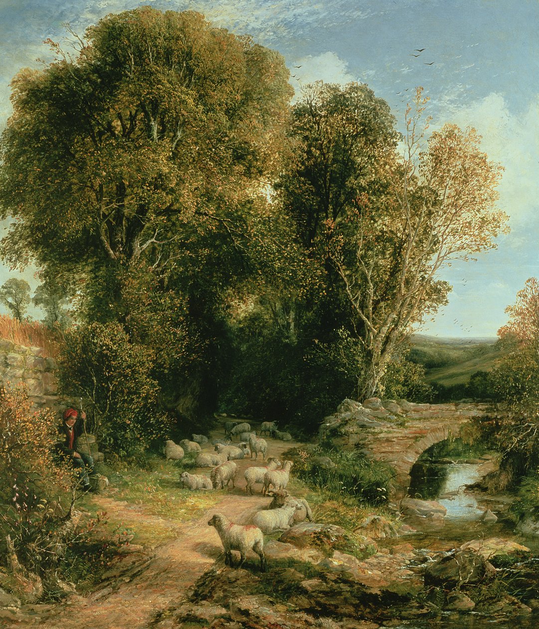 Pastoral scene, 1865 af George Vicat Cole