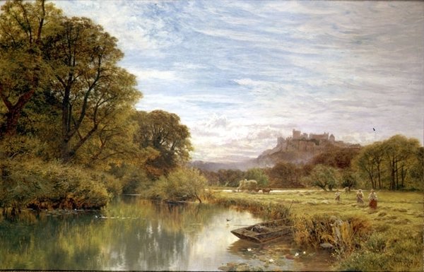 Udsigt over Windsor Castle af George Vicat Cole