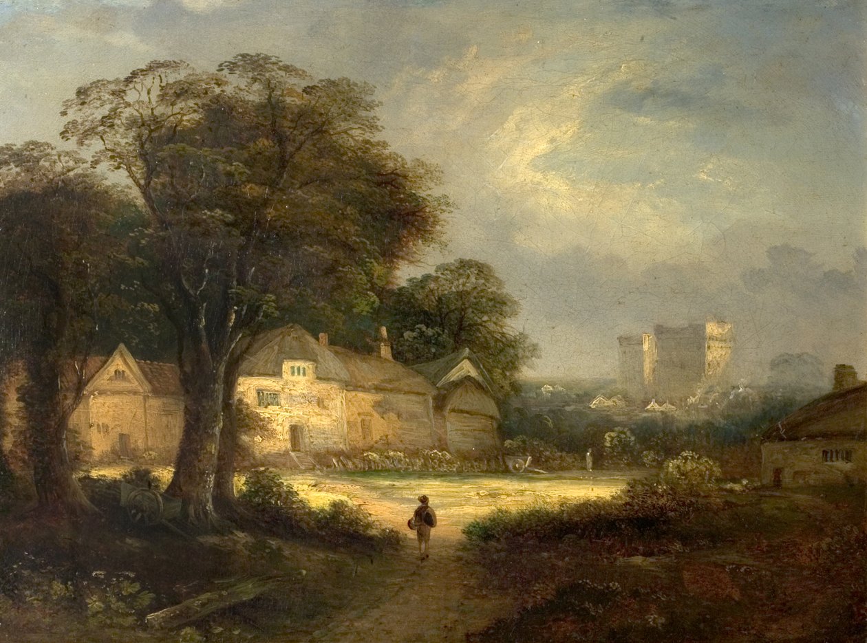 Castle Ashby, Northamptonshire, 1800-tallet af George Vincent