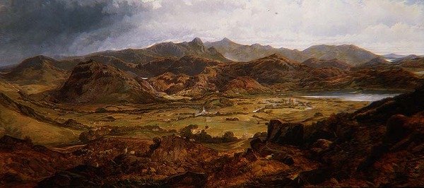 Grasmere, Cumbria af George W. Pettit