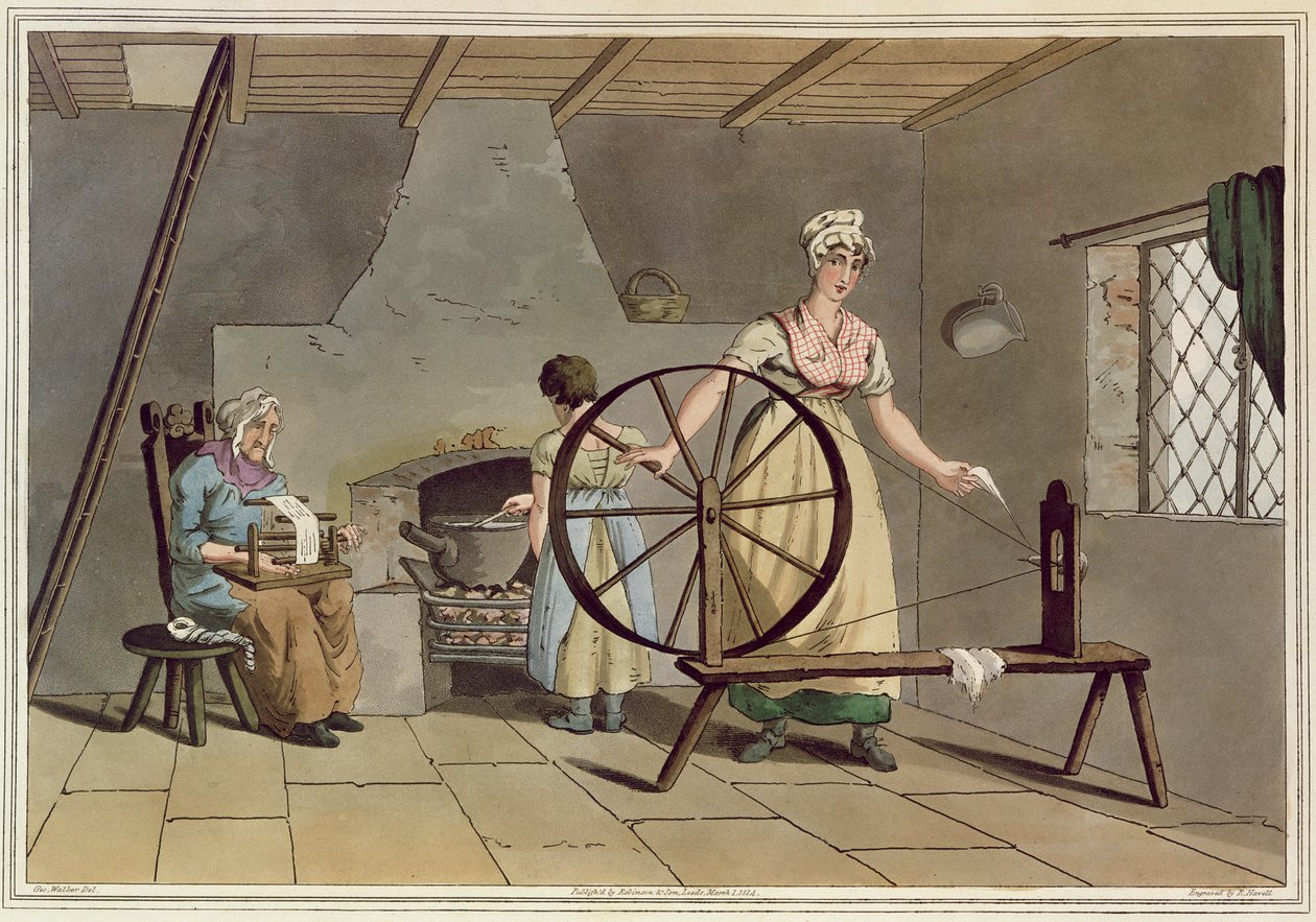 Woman Spinning, fra 