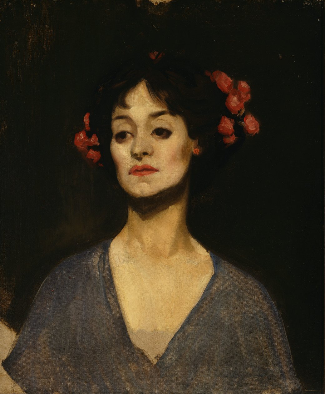 Portræt af en dame (danseren) af George Washington Lambert