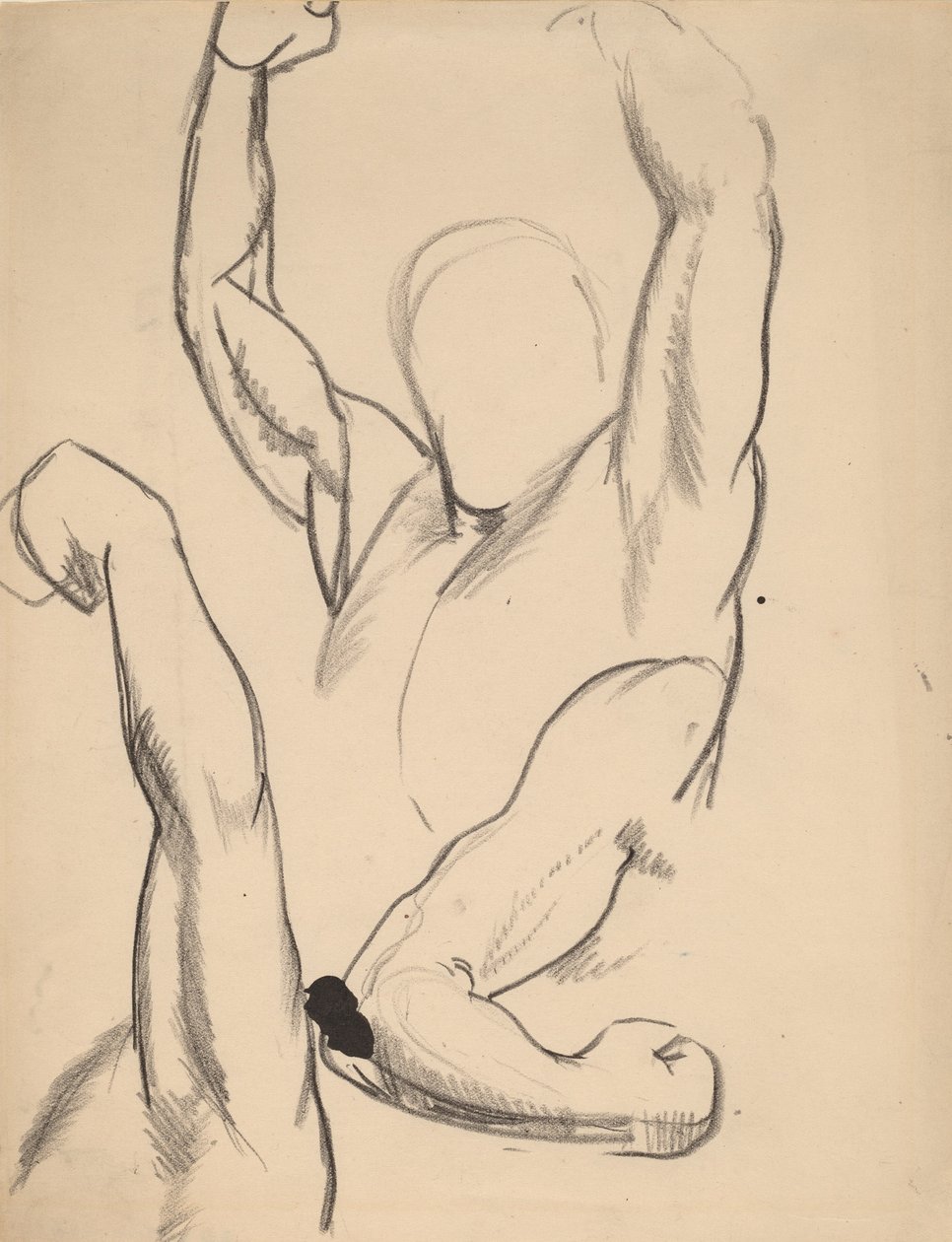 Arms of a Boxer, 1916. af George Wesley Bellows