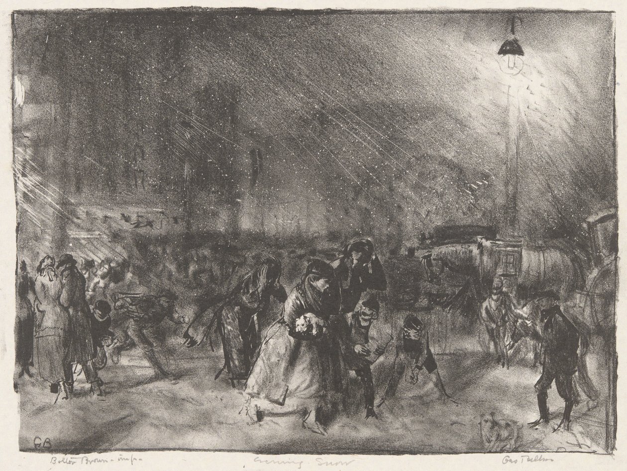 Aftensne af George Wesley Bellows