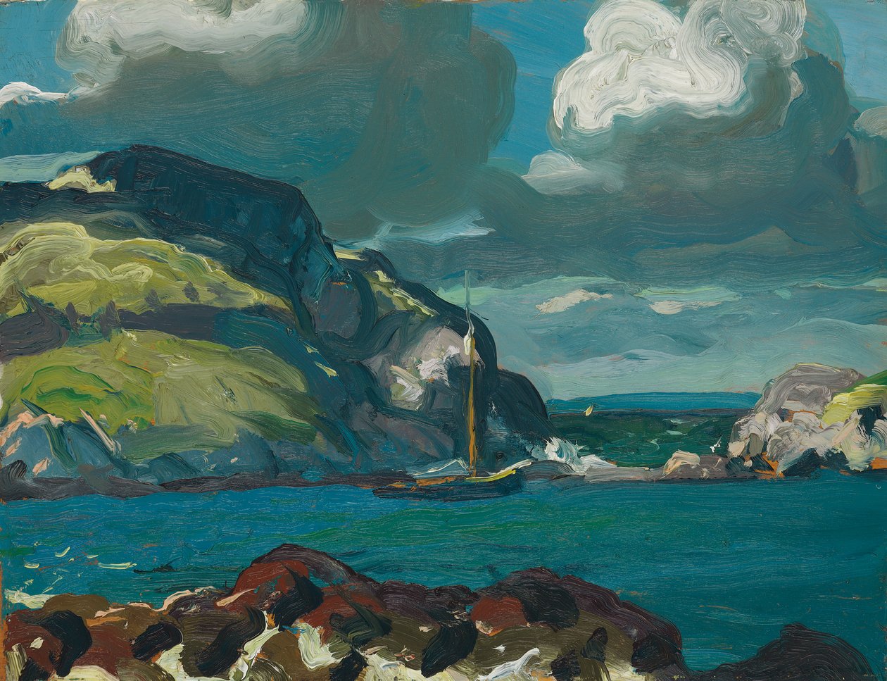 Giant Sky, 1913 af George Wesley Bellows